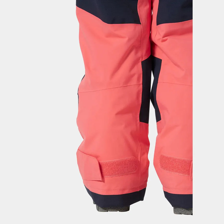 Helly Hansen Kids’ Rider 2 Insulated Ski Bib Skibukser Børn - Sunset Pink -