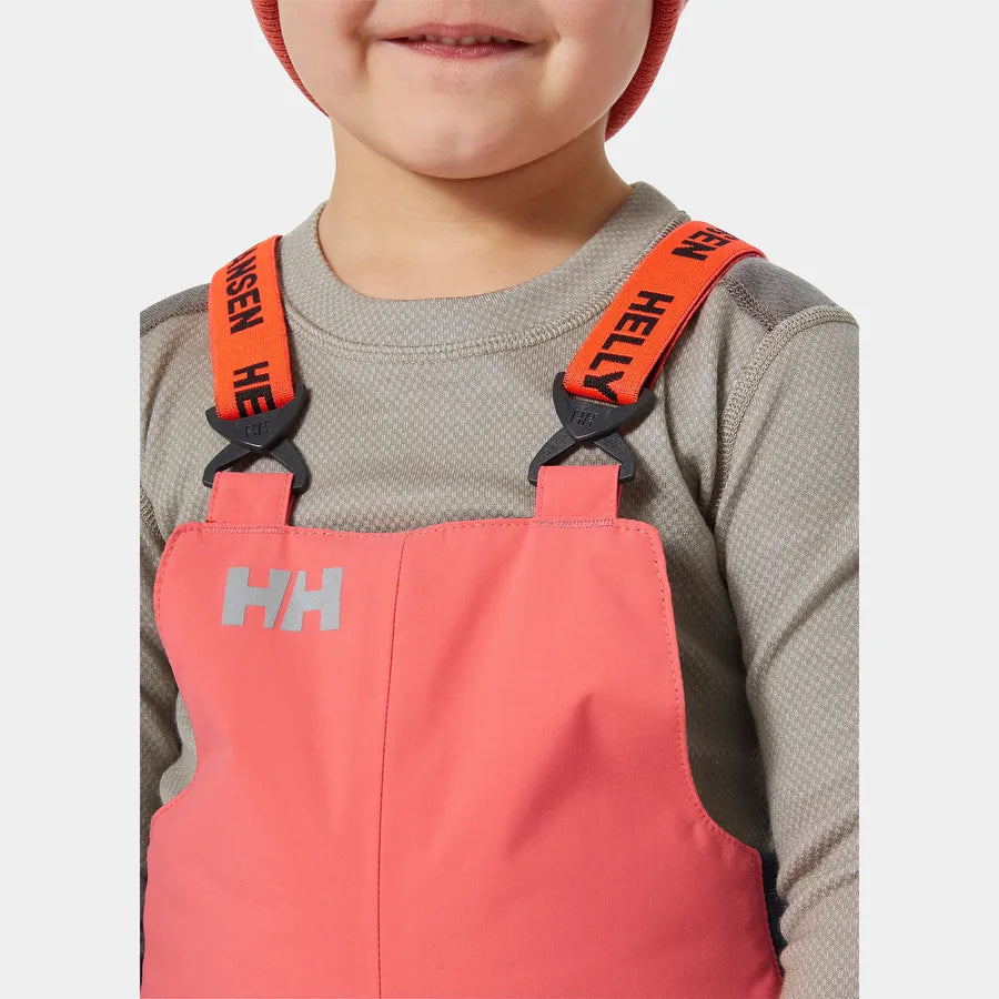 Helly Hansen Kids’ Rider 2 Insulated Ski Bib Skibukser Børn - Sunset Pink -