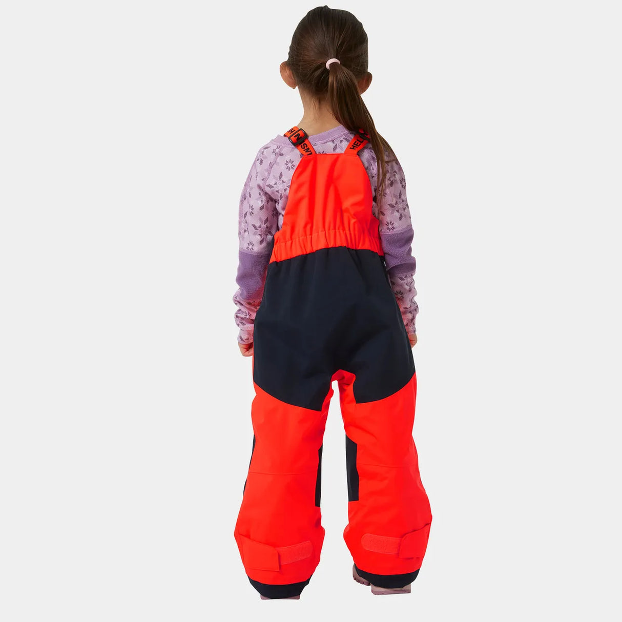 Helly Hansen Kids’ Rider 2 Insulated Ski Bib Skibukser Børn - Neon Coral -