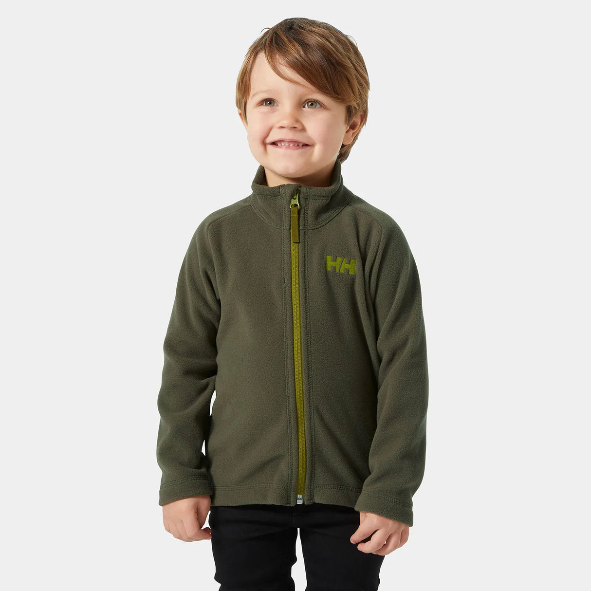 Helly Hansen Kids' Daybreaker 2.0 Jacket Fleecejakke Børn - Utility Green -