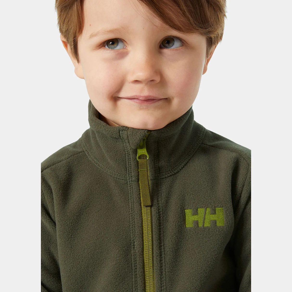 Helly Hansen Kids' Daybreaker 2.0 Jacket Fleecejakke Børn - Utility Green -