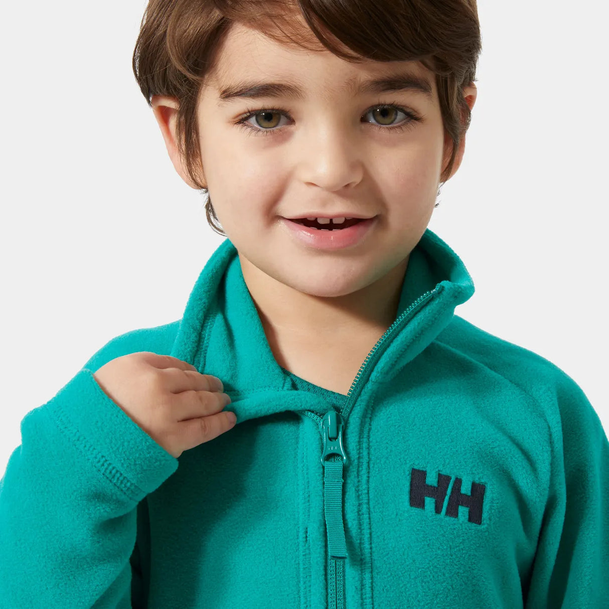 Helly Hansen Kids' Daybreaker 2.0 Jacket Fleecejakke Børn - Signal Green -