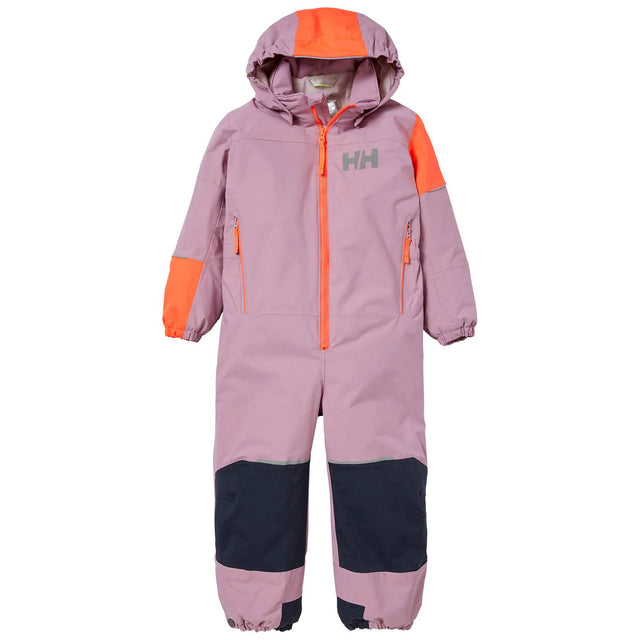 Helly Hansen Kids' Rider Insulated Snow Suit Flyverdragt Børn - Pink Ash - Pink Ash