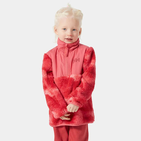Helly Hansen Kids’ Champ 1/2 Zip Midlayer Fleecetrøje Børn - Sunset Pink -