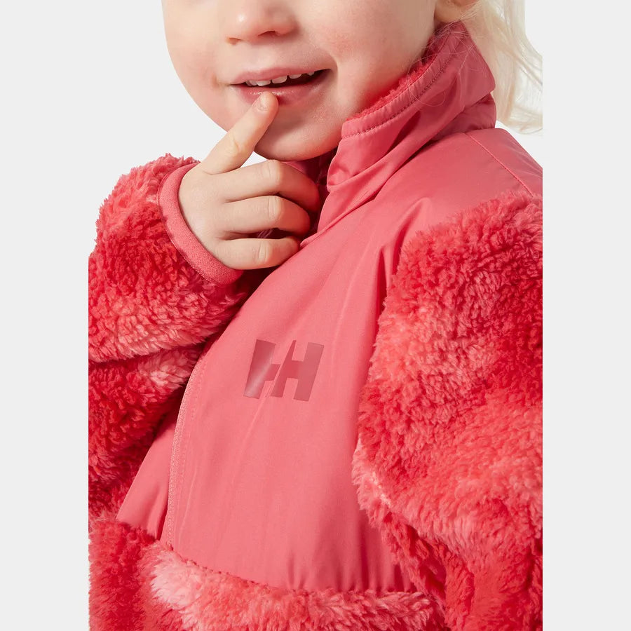 Helly Hansen Kids’ Champ 1/2 Zip Midlayer Fleecetrøje Børn - Sunset Pink -