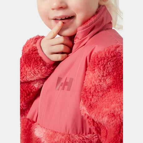 Helly Hansen Kids’ Champ 1/2 Zip Midlayer Fleecetrøje Børn - Sunset Pink -