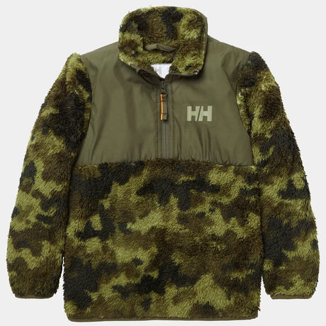 Helly Hansen Kids’ Champ 1/2 Zip Midlayer Fleecetrøje Børn - Utility Green - Utility Green