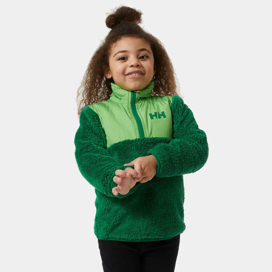 Helly Hansen Kids’ Champ 1/2 Zip Midlayer Fleecetrøje Børn - Malachite -