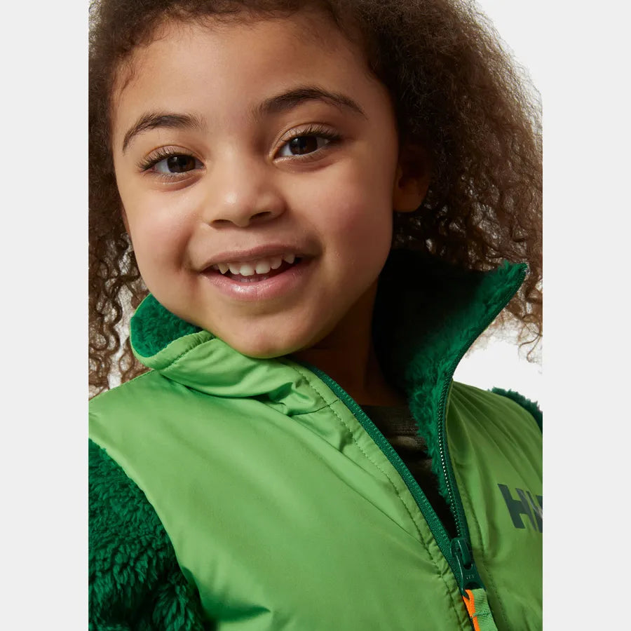 Helly Hansen Kids’ Champ 1/2 Zip Midlayer Fleecetrøje Børn - Malachite -
