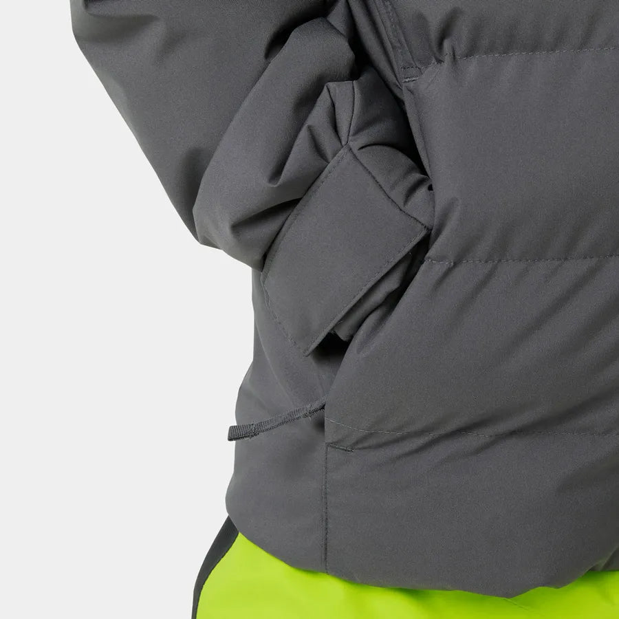 Helly Hansen Kids’ Vertical Insulated Ski Jacket Skijakke Børn - Thunder Grey