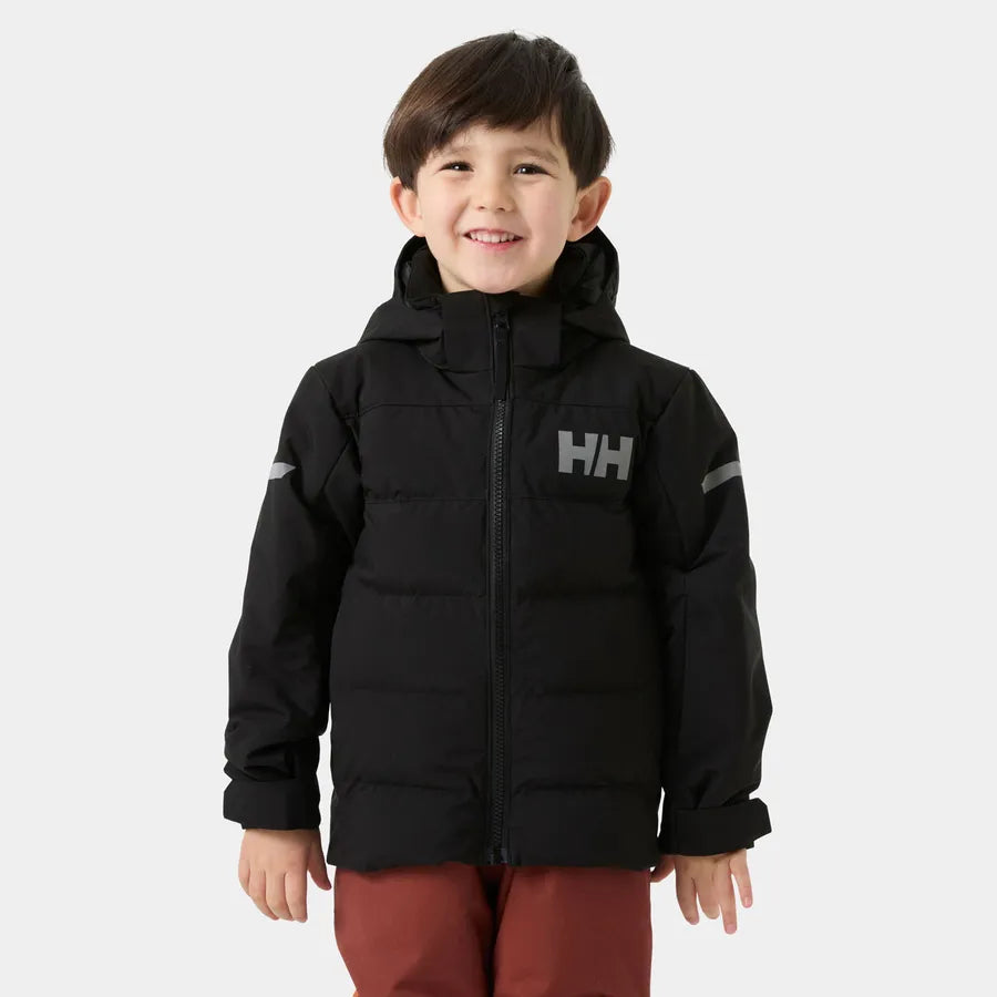Helly Hansen Kids’ Vertical Insulated Ski Jacket Skijakke Børn - Black
