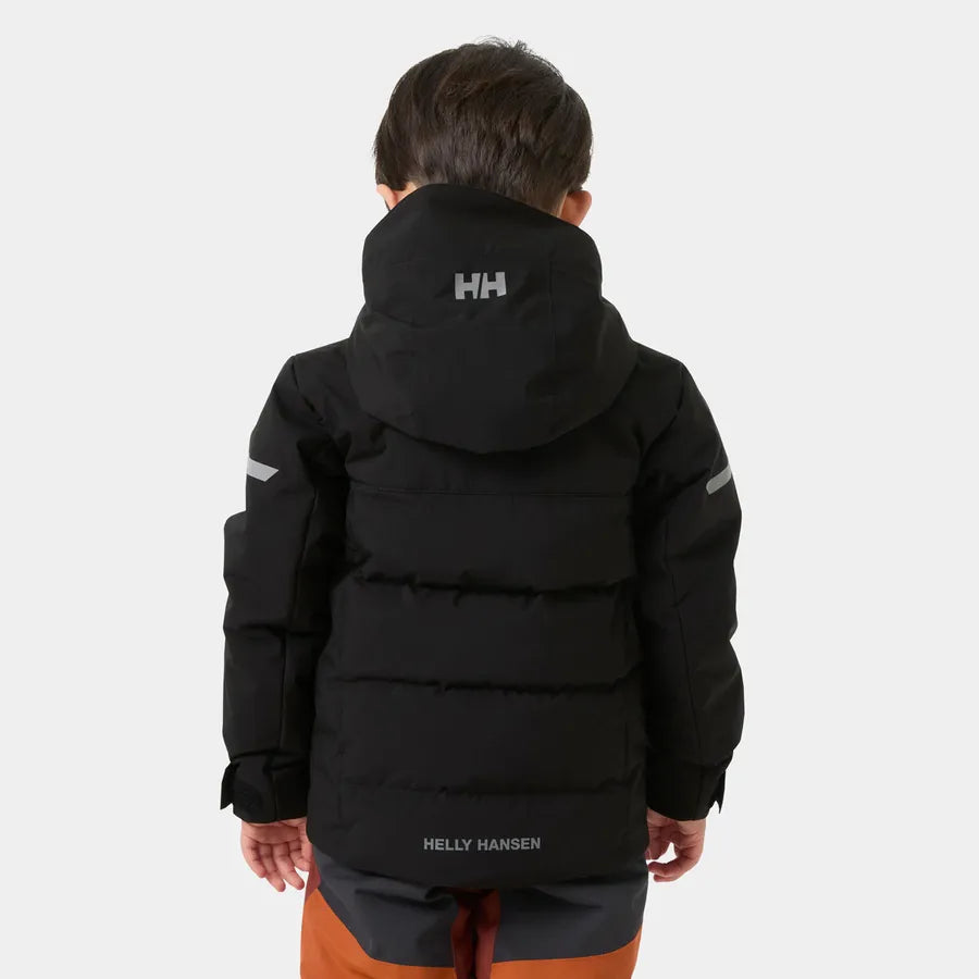 Helly Hansen Kids’ Vertical Insulated Ski Jacket Skijakke Børn - Black