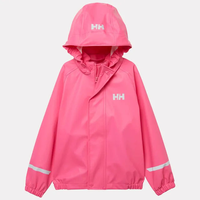 Helly Hansen Kids' Bergen 2.0 PU Rainset Regnsæt Børn - Cranberry