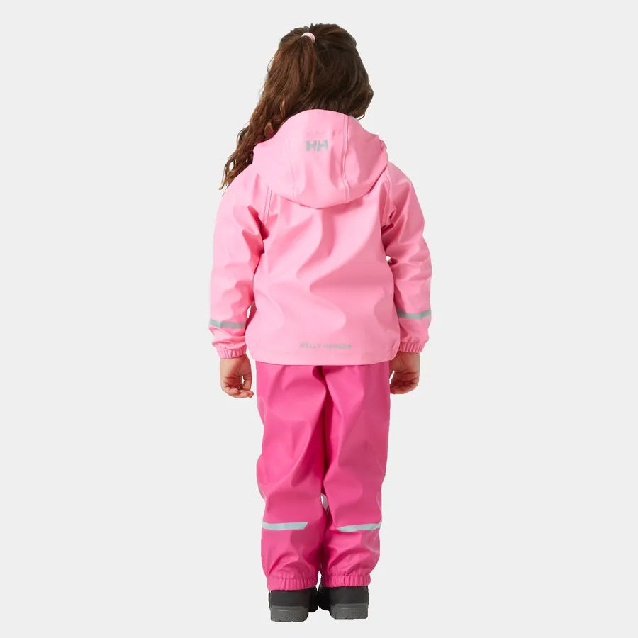 Helly Hansen Kids' Bergen 2.0 PU Rainset Regnsæt Børn - Dragon Fruit -