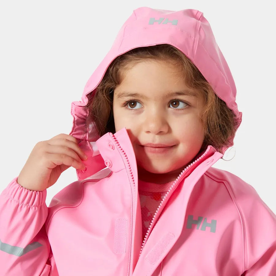 Helly Hansen Kids' Bergen 2.0 PU Rainset Regnsæt Børn - Dragon Fruit -