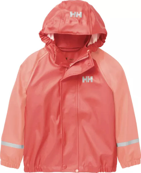 Helly Hansen Kids' Bergen 2.0 PU Rainset Regnsæt Børn - Peach Echo -
