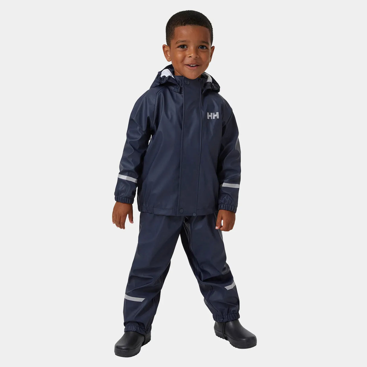 Helly Hansen Kids' Bergen 2.0 PU Rainset Regnsæt Børn - Navy - Navy