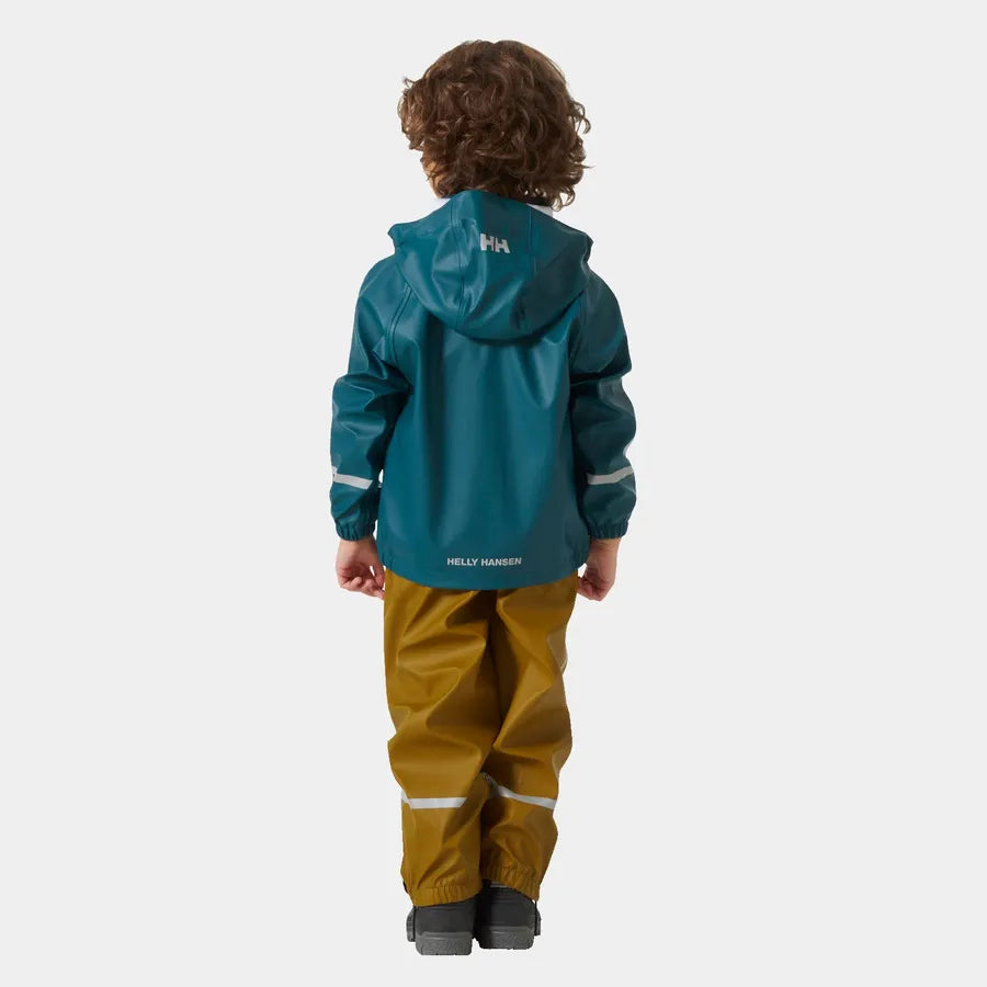Helly Hansen Kids' Bergen 2.0 PU Rainset Regnsæt Børn - Lynx -