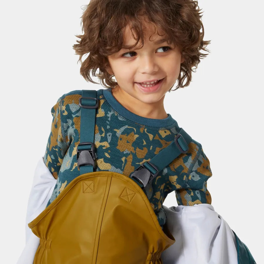 Helly Hansen Kids' Bergen 2.0 PU Rainset Regnsæt Børn - Lynx -