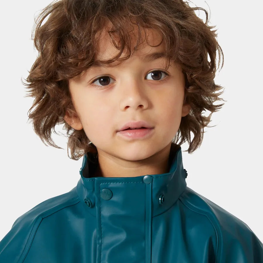 Helly Hansen Kids' Bergen 2.0 PU Rainset Regnsæt Børn - Lynx -