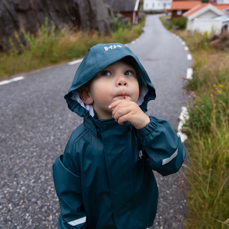Helly Hansen Kids' Bergen 2.0 PU Rainset Regnsæt Børn - Lynx -