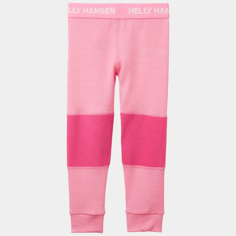 Helly Hansen Kids' Graphic LIFA® Merino Wool Base Layer Set Skiundertøj Børn - Sugar Pink -