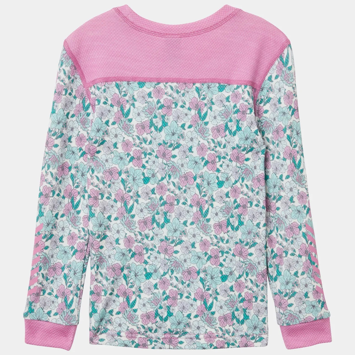 Helly Hansen Kids' Graphic LIFA® Merino Wool Base Layer Set Skiundertøj Børn - Meta Pink -