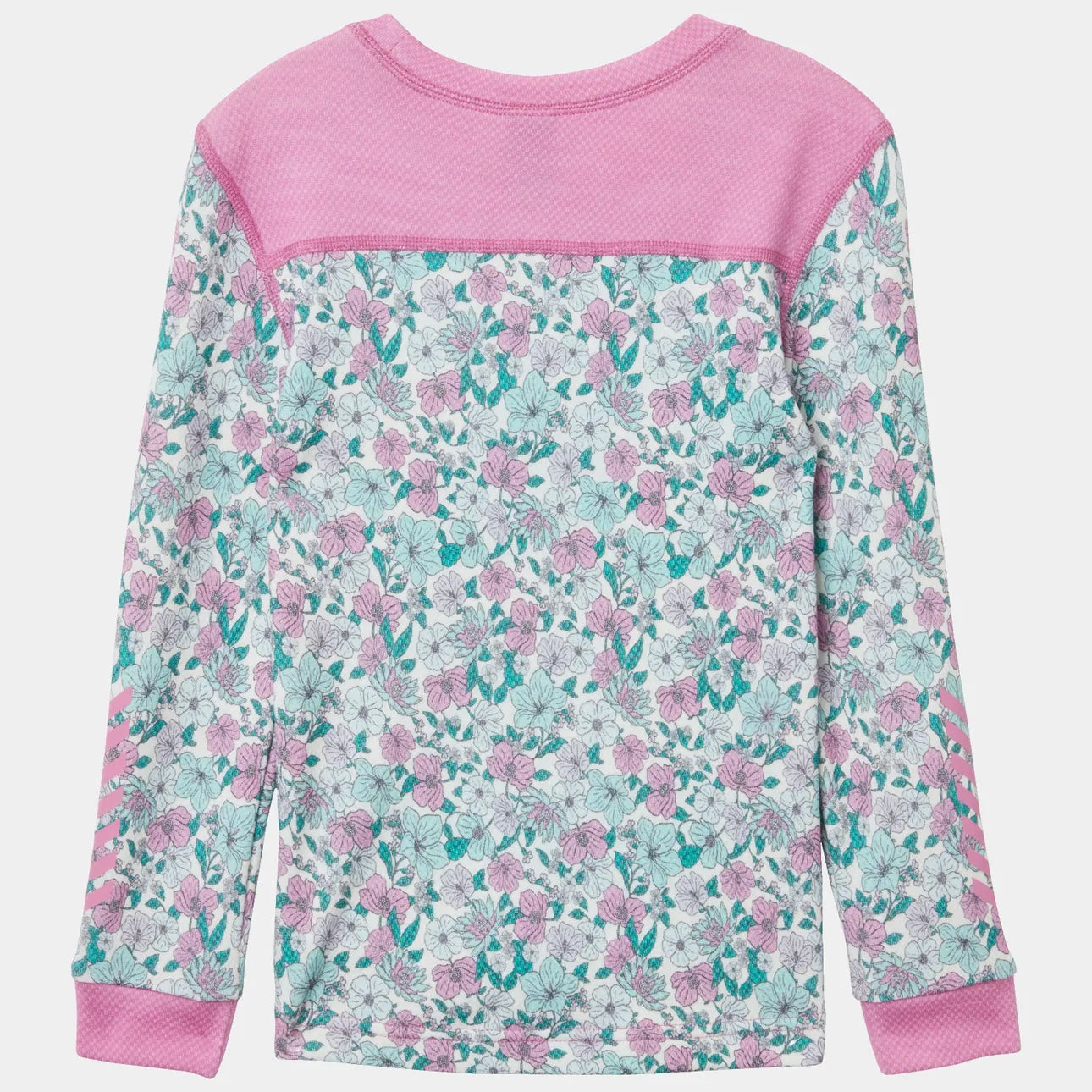 Helly Hansen Kids' Graphic LIFA® Merino Wool Base Layer Set Skiundertøj Børn - Meta Pink -