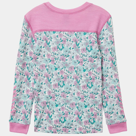 Helly Hansen Kids' Graphic LIFA® Merino Wool Base Layer Set Skiundertøj Børn - Meta Pink -