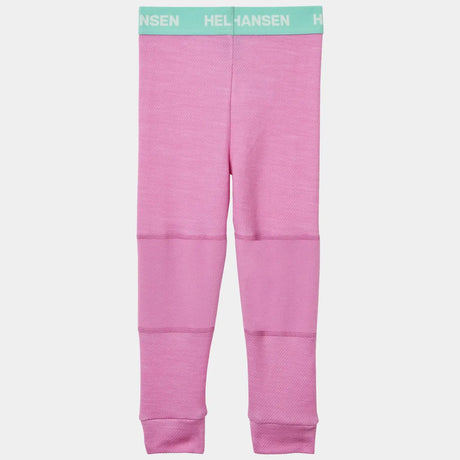 Helly Hansen Kids' Graphic LIFA® Merino Wool Base Layer Set Skiundertøj Børn - Meta Pink -
