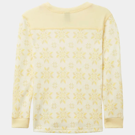 Helly Hansen Kids' Graphic LIFA® Merino Wool Base Layer Set Skiundertøj Børn - Yellow Cream -