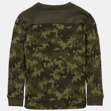 Helly Hansen Kids' Graphic LIFA® Merino Wool Base Layer Set Skiundertøj Børn - Utility Green -