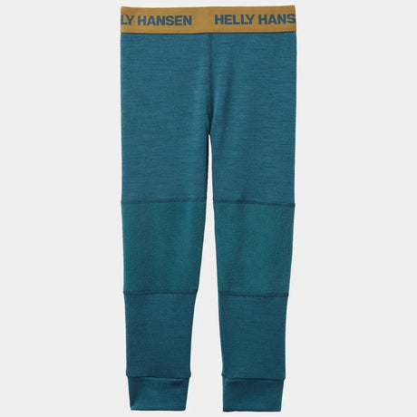 Helly Hansen Kids' Graphic LIFA® Merino Wool Base Layer Set Skiundertøj Børn - Dark Creek -