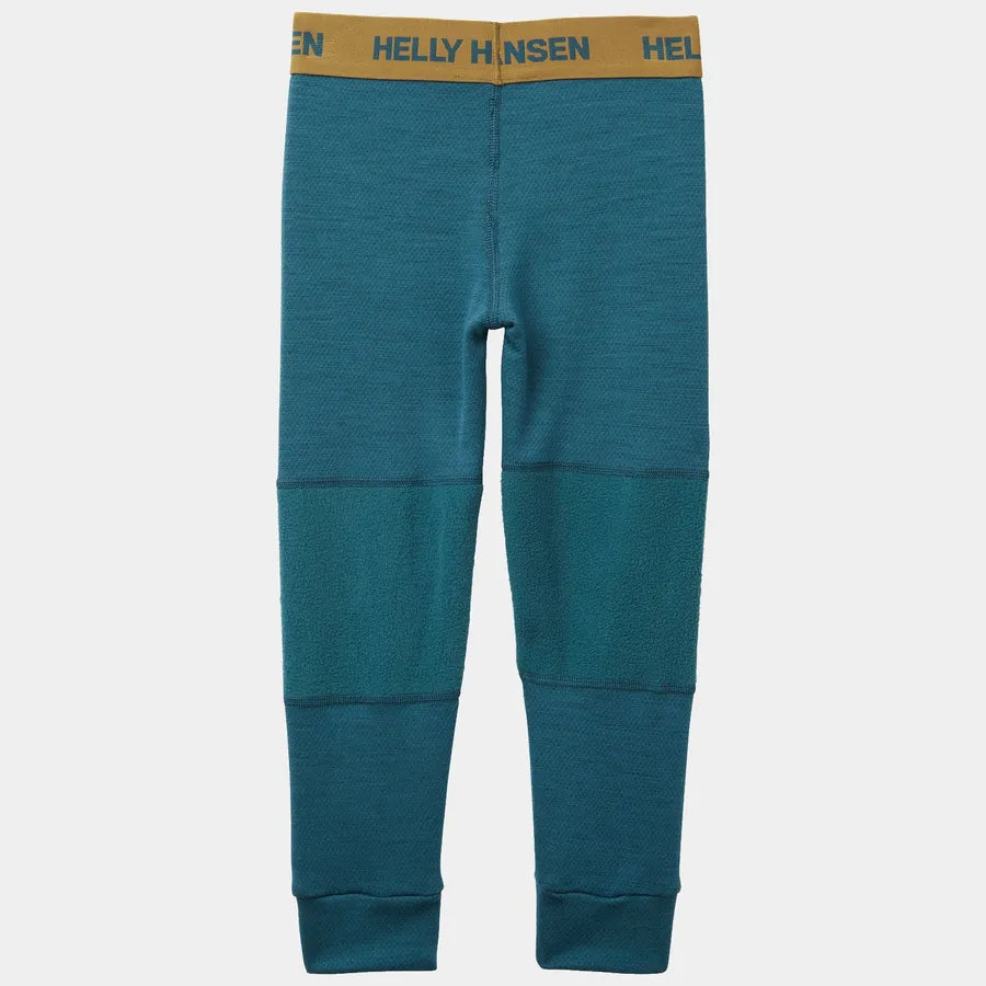 Helly Hansen Kids' Graphic LIFA® Merino Wool Base Layer Set Skiundertøj Børn - Dark Creek -