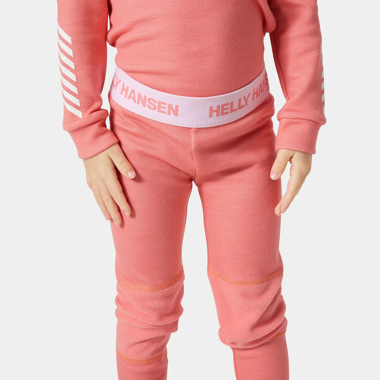 Helly Hansen Kids' LIFA® Merino Wool Base Layer Set Skiundertøj Børn - Coral Almond -