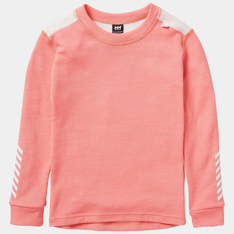Helly Hansen Kids' LIFA® Merino Wool Base Layer Set Skiundertøj Børn - Coral Almond -