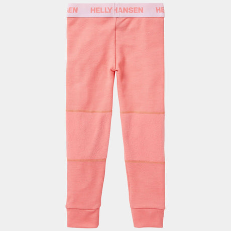 Helly Hansen Kids' LIFA® Merino Wool Base Layer Set Skiundertøj Børn - Coral Almond -