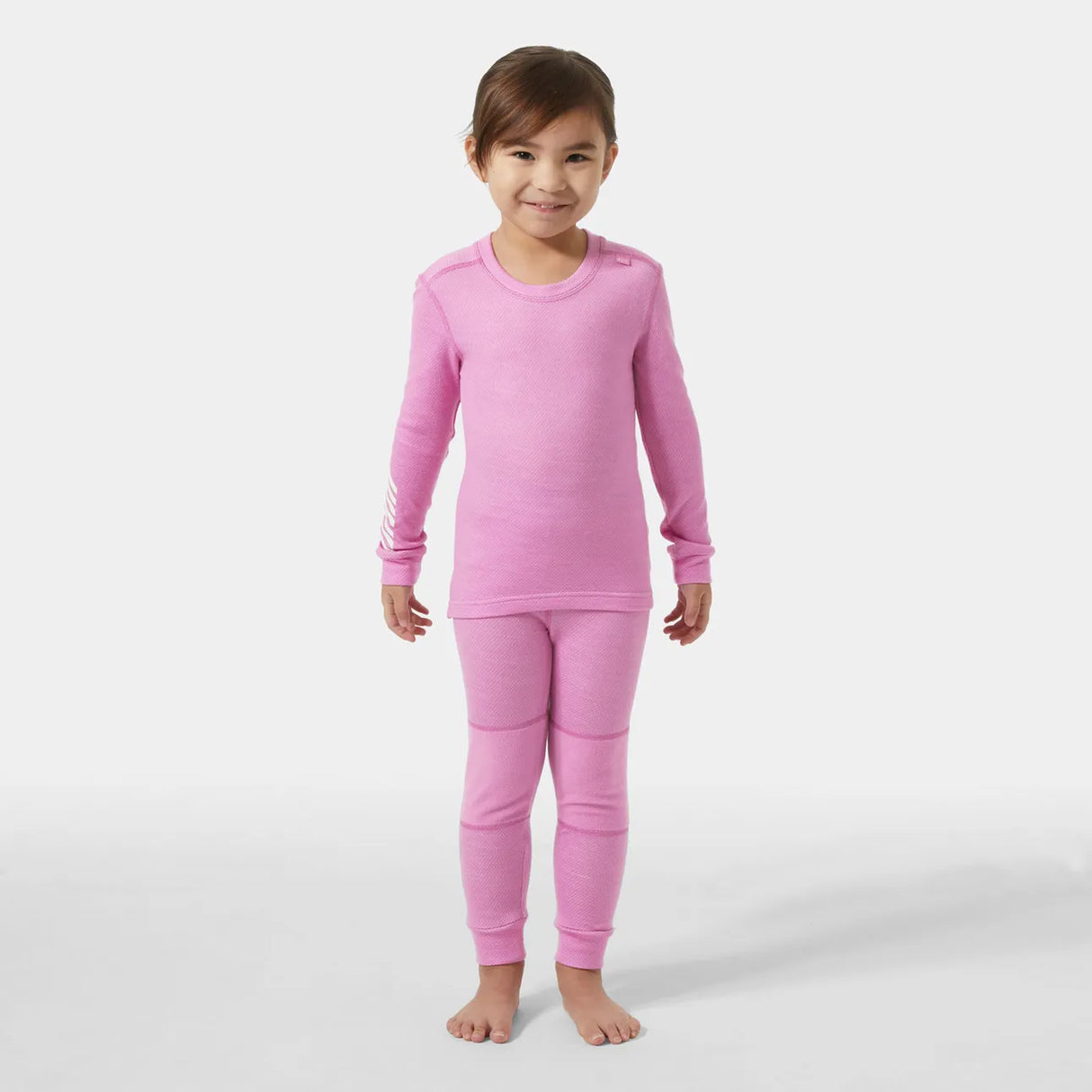 Helly Hansen Kids' LIFA® Merino Wool Base Layer Set Skiundertøj Børn - Meta Pink - Meta Pink