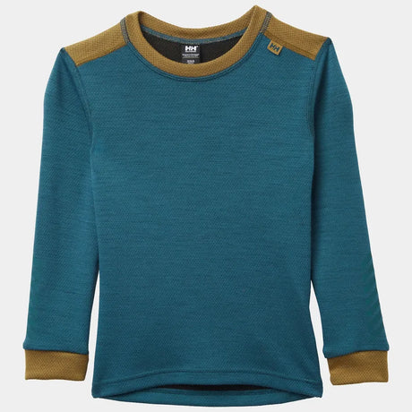 Helly Hansen Kids' LIFA® Merino Wool Base Layer Set Skiundertøj Børn - Dark Creek -