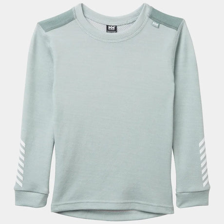 Helly Hansen Kids' LIFA® Merino Wool Base Layer Set Skiundertøj Børn - Green Mist -