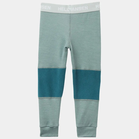 Helly Hansen Kids' LIFA® Merino Wool Base Layer Set Skiundertøj Børn - Green Mist -