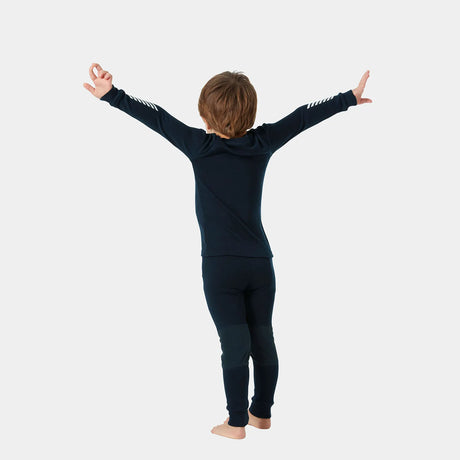 Helly Hansen Kids' LIFA® Merino Wool Base Layer Set Skiundertøj Børn - Navy -