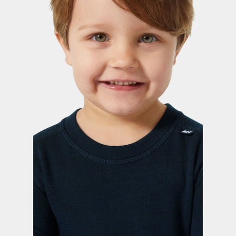 Helly Hansen Kids' LIFA® Merino Wool Base Layer Set Skiundertøj Børn - Navy -