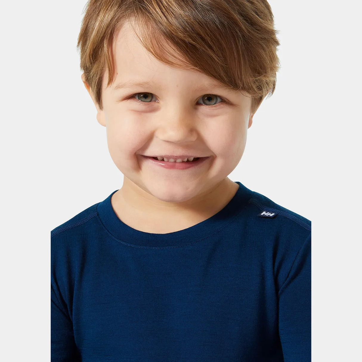 Helly Hansen Kids' Merino Wool Base Layer Set Skiundertøj Børn - Ocean -