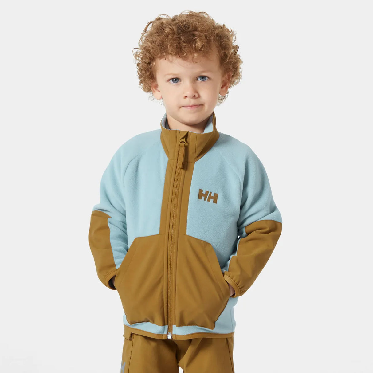 Helly Hansen Kids’ Marka Fleece Jacket Fleecejakke Børn - Windy Blue -