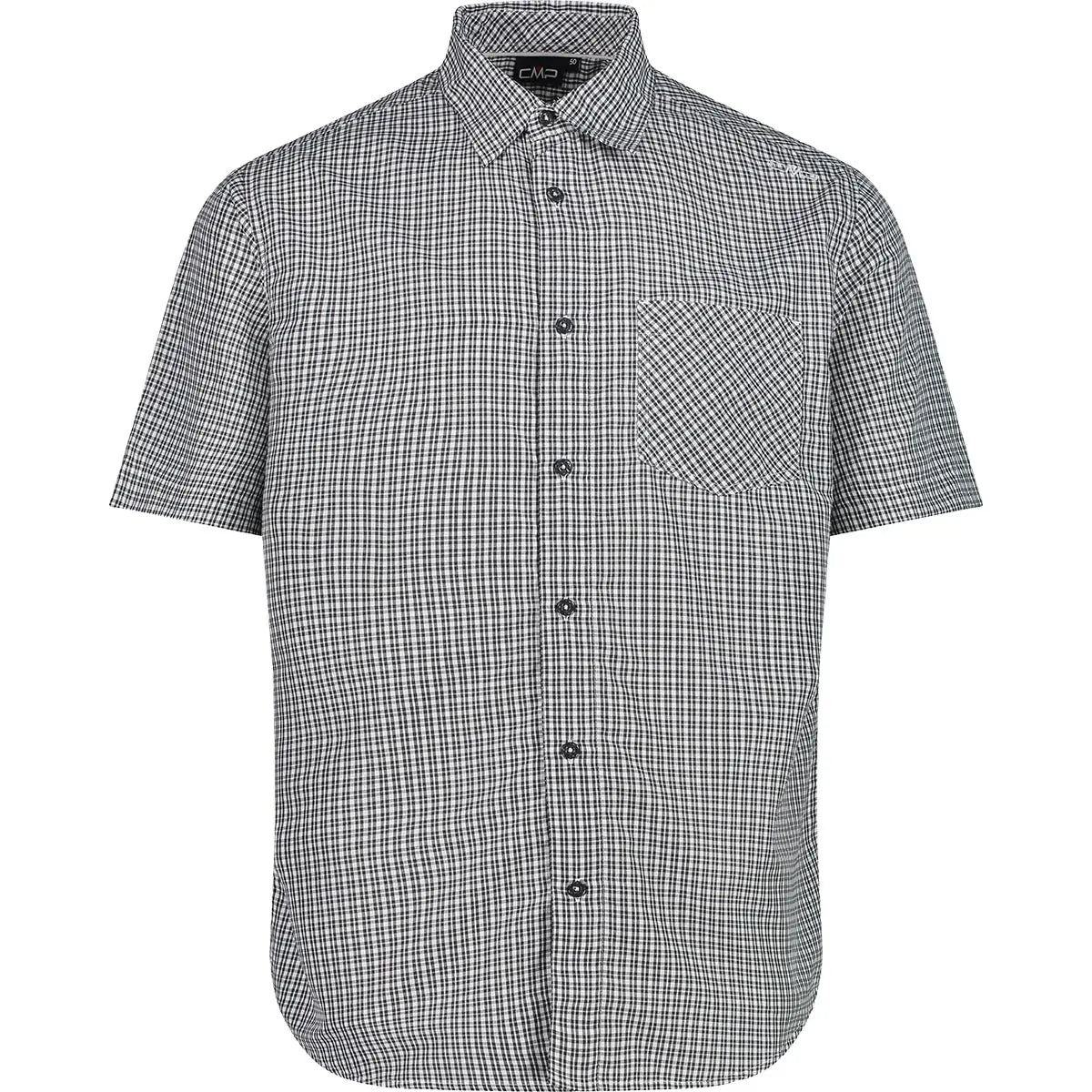 CMP Man Shirt Kortærmet Skjorte Herre - Hydro-Bianco-Petrol -