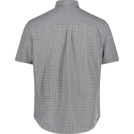 CMP Man Shirt Kortærmet Skjorte Herre - Hydro-Bianco-Petrol -