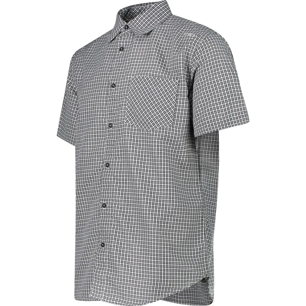 CMP Man Shirt Kortærmet Skjorte Herre - Hydro-Bianco-Petrol -