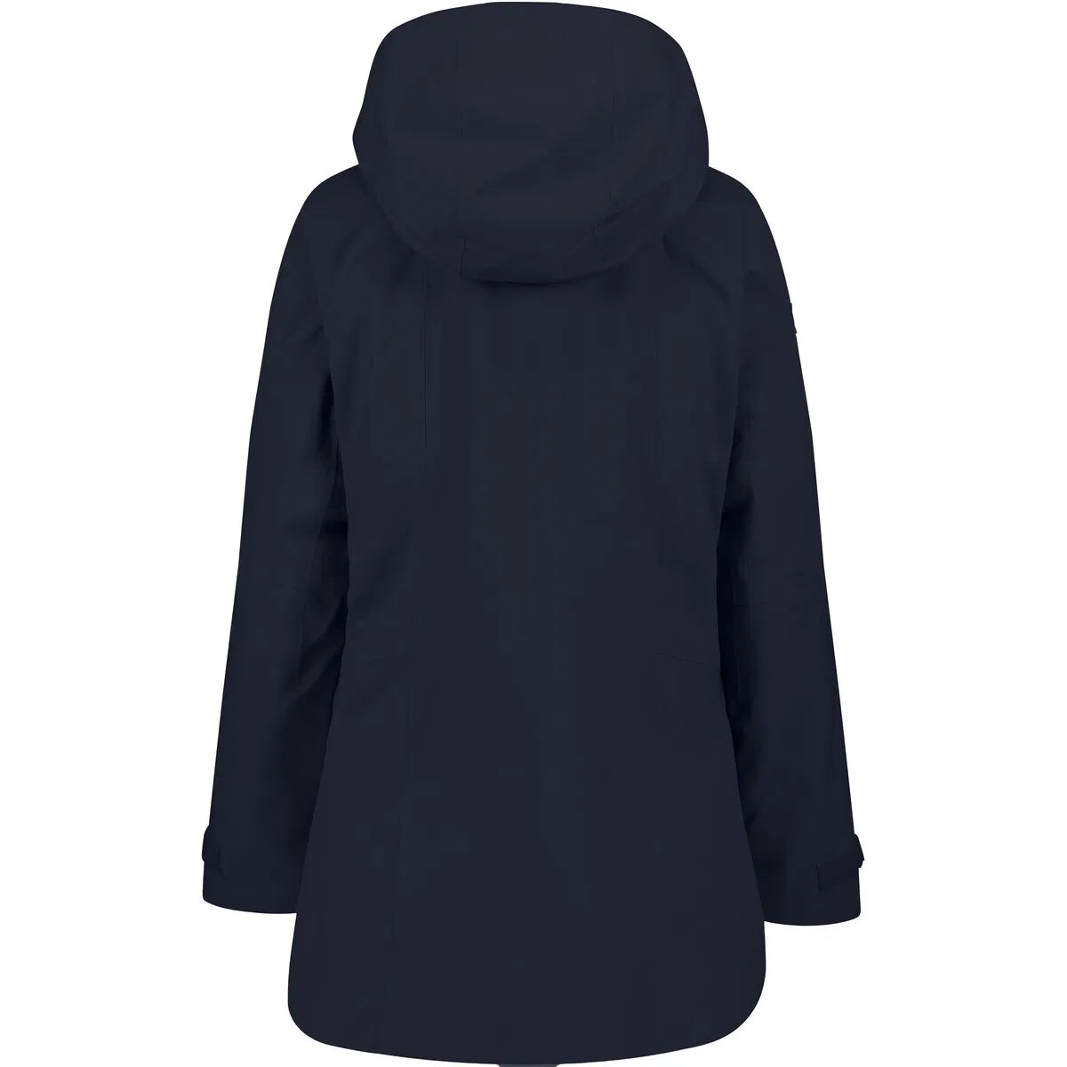 CMP Woman Jacket Fix Hood Skijakke Dame - Black Blue -