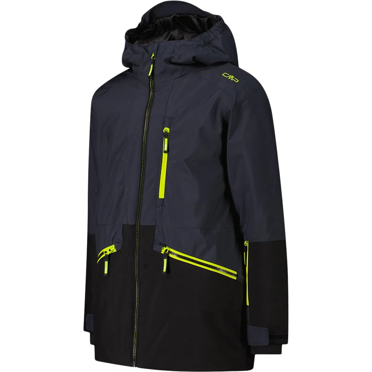 CMP Kid Jacket Fix Hood Skijakke Børn - Antracite -